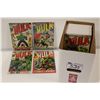 Image 1 : INCREDIBLE HULK #152-233 + ANNUALS #3 & 6-7 (1972-79) LARGE BRONZE RUN OF 48 ISSUES, NO DUPLICATES,