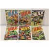 Image 3 : INCREDIBLE HULK #152-233 + ANNUALS #3 & 6-7 (1972-79) LARGE BRONZE RUN OF 48 ISSUES, NO DUPLICATES,