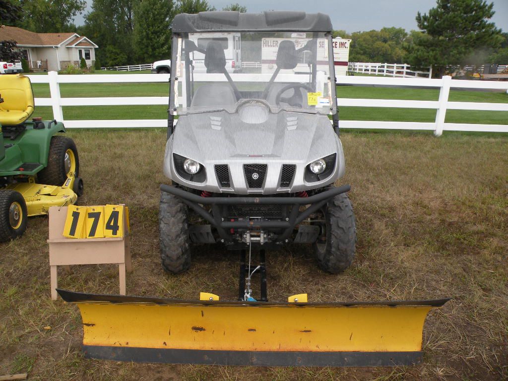 2008 Yamaha Rhino 700FI w/plow 5Y4AM21Y68A001448