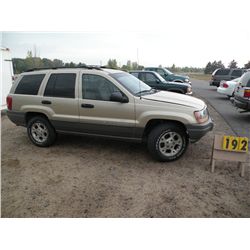 2000 Jeep Grand Cherokee 1J4GW48S3YC219565