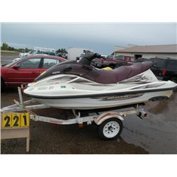 2000 Yamaha XL 800  10'4" jet ski    YAMA2870A000