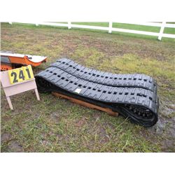 Used T-250 skidloader tracks