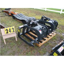 72" heavy duty brush grapple -New