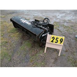 Bradco sweeper -needs bristles 69365