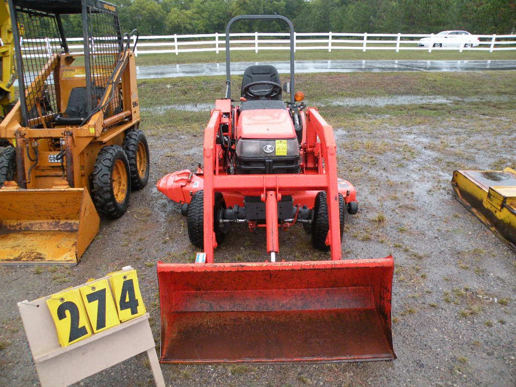 Kubota BX2200 w/LA211 loader/belly mower, 3 pt 65593