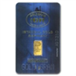 1 gram Istanbul Refinery Gold Bar .9999 Fine