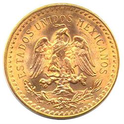 Mexico 50 Pesos Gold Coin Dates of our choice