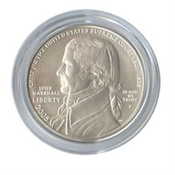 US Commemorative Dollar Uncirculated 2005-P Chief Justi