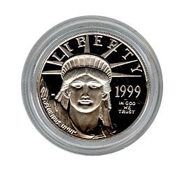 Platinum American Eagle Proof Half Ounce Capsule Only (