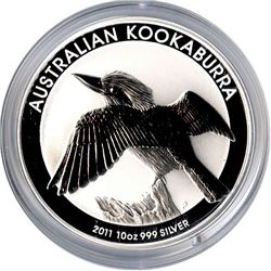 Australian Kookaburra 10 oz Silver 2011