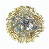Image 1 : Vintage Signed Lisner Brooch, 2 1/4" in diameter Excellent condition.