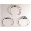 Image 2 : Lot of three Vintage Native American Bracelets, All will fit an average wrist.