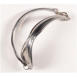 Bracelet made from Vintage Silverplate silver ware. Lobster claw clasp, fits 7"