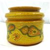 Image 1 : Vintage Mid Century Modern Rosenthal Netter Pottery  Container -Paisley Pattern