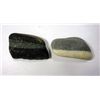 Image 2 : 2-Mineral Rocks Ohio Origin Graphite & Calsite or Quartz
