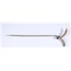 Image 1 : PEARL & SAPPHIRE HAT PIN 2 1/2"