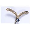 Image 2 : PEARL & SAPPHIRE HAT PIN 2 1/2"