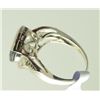 Image 2 : Large 5 ct. Genuine Sapphire and Diamond Ring