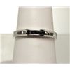 Image 1 : 1/4 ctw. Black Diamond Channel Set Band Ring