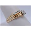 Image 2 : 14k size 9 1/2 Antique Bridal Set.