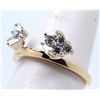 Image 2 : 14 kt. Diamond Solitaire Wrap. 1/2 ctw.