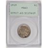 Image 1 : 1915 BUFFALO NICKEL PCGS MS62 OGH