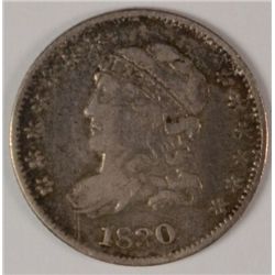 1830 BUST HALF DIME VF/XF