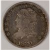 Image 1 : 1830 BUST HALF DIME VF/XF