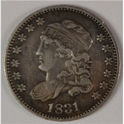1831 BUST HALF DIME XF/AU