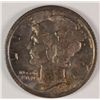 Image 1 : 1917 MERCURY DIME MS65 TONE
