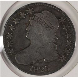 1825 BUST HALF DOLLAR F/VF