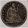 Image 1 : 1849-O SEATED HALF DOLLAR F/VF