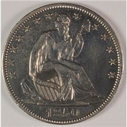 1850-O SEATED HALF DOLLAR MS63