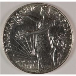 1915-S PAN-PAC COMMEM HALF DOLLAR MS63