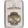 Image 1 : 1922 PEACE DOLLAR NGC MS62