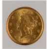 Image 2 : 1853 $1 GOLD TYPE 1 NGC MS65