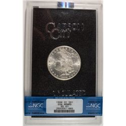 1884-CC GSA MORGAN DOLLAR NGC MS63