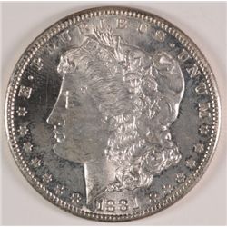 1881-S MORGAN SILVER DOLLAR, MS-65 DMPL  BEAUTIFUL