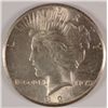 Image 1 : 1924-S PEACE SILVER DOLLAR, MS-64  WHITE, SCARCE!!