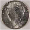 Image 1 : 1928-S PEACE SILVER DOLLAR, MS-63 WHITE AND SCARCE