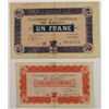 Image 1 : 2-1874 US FRACTIONAL TEN CENT NOTES AG'S (2) MISC FOREIGN NOTES