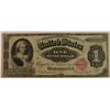 Image 1 : 1886 $1 US SILVER CERTIFICATE FINE