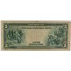 Image 2 : 1914 $5 FEDERAL RESERVE NOTE AG
