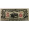 Image 1 : 1901 $10 US NOTE (BISON) VF
