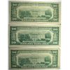 Image 2 : $20.00 FRN STAR NOTES: 1950 C, 1963 A, 1950 A VG