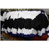 Image 2 : LOT OF 131 BLACK T.B.L. JERSIES