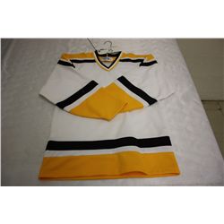 LOT OF 142 WHITE OLD PITTSBURGH JERSIES