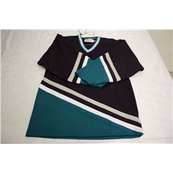 LOT OF 136 PURPLE ANAHEIM JERSIES