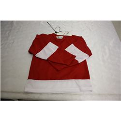 LOT OF 45 RED DETROIT JERSIES