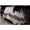 Image 2 : LOT OF 160 WHITE EDMONTON JERSIES